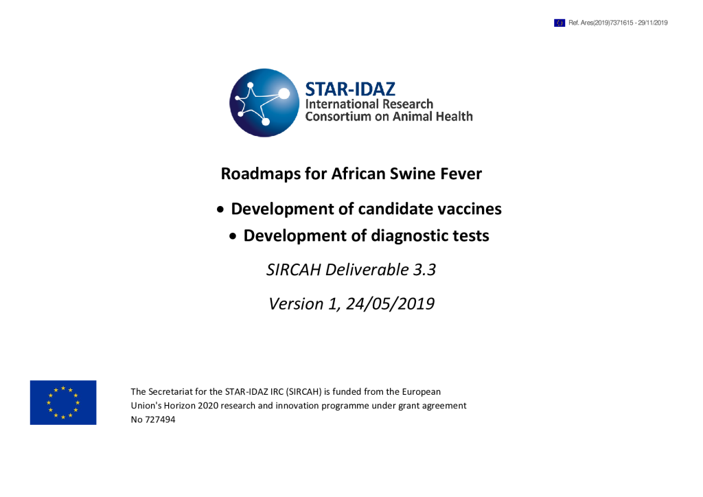 ASF Diagnostic Roadmap