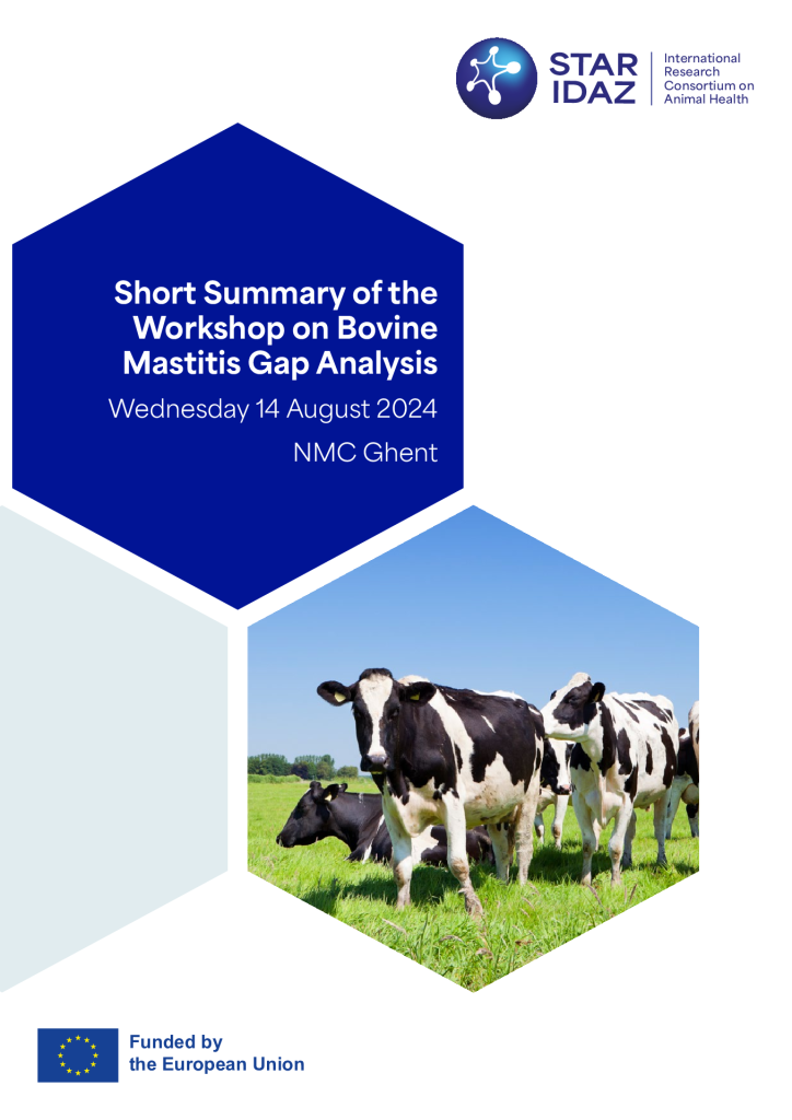 STAR-IDAZ IRC Workshop- Bridging Research Gaps in Bovine Mastitis