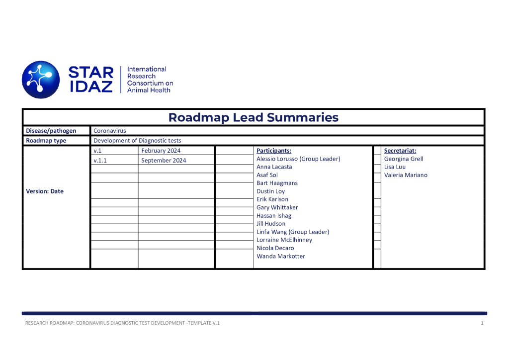 202410 Draft Coronavirus Diagnostic Development_Final